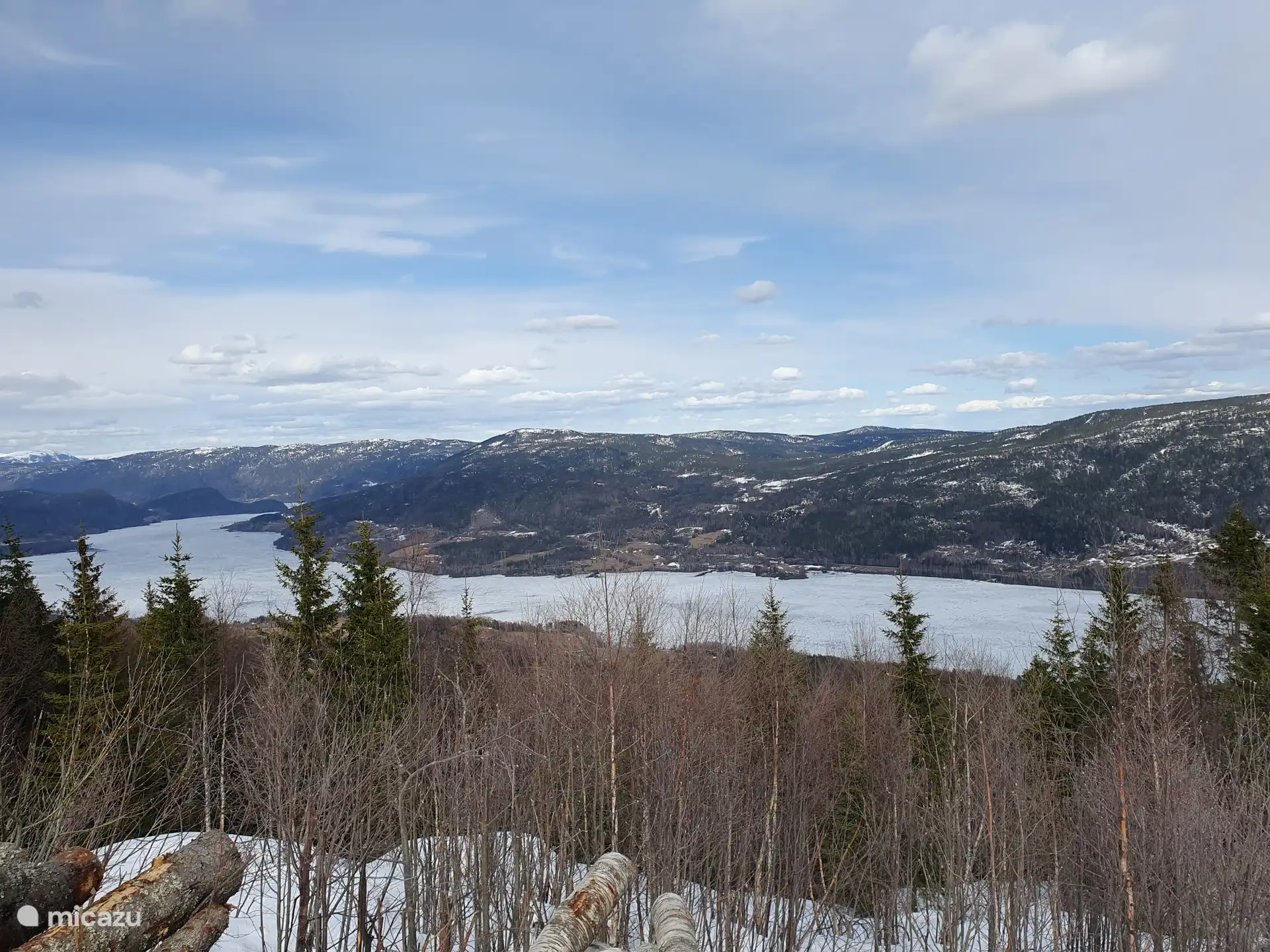 Aussicht während des Stopps auf Norefjell