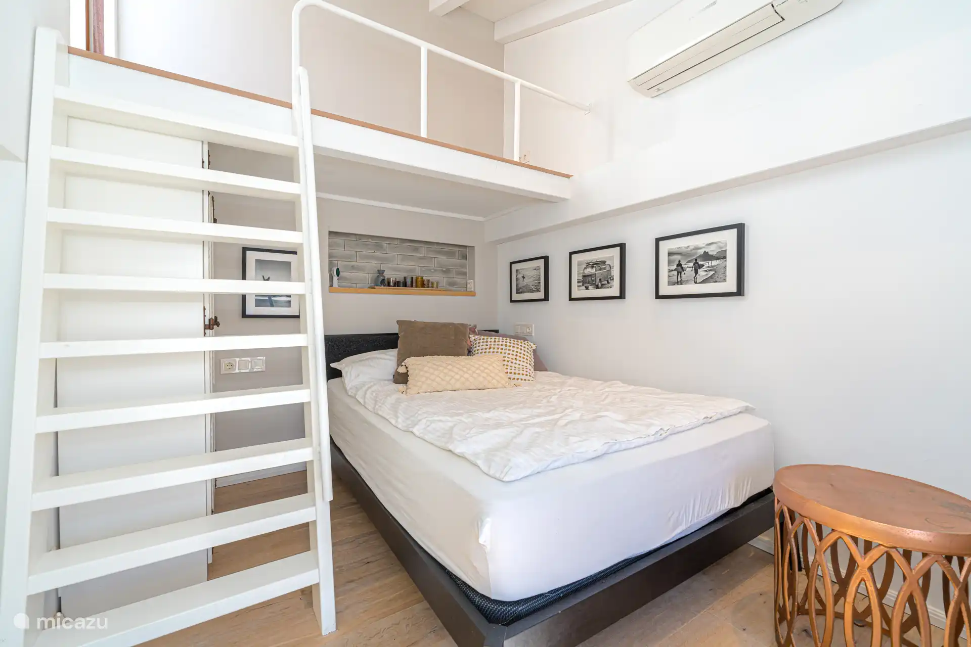 Zweites Schlafzimmer 140 x 200 mit Kleiderschrank