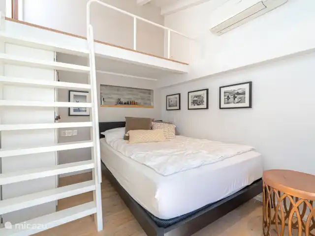 Luxe huis Altea Alicante te huur huren in Spanje, Costa Blanca, Altea - stadswoning Tweede slaapkamer 140 x 200 met kastenwand