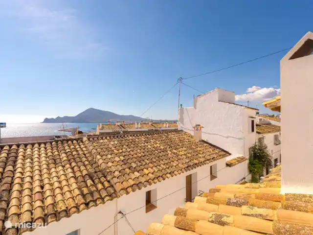 Luxe huis Altea Alicante te huur huren in Spanje, Costa Blanca, Altea - stadswoning Dakhuis Oude stad Altea casco Antigua voor maximaal 4 personen