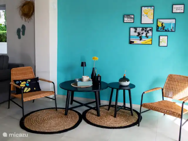 Location de Vacances Croatie, Dalmatie, Mimice, appartement -  Directement sur la mer ❯ coucher de soleil Salon