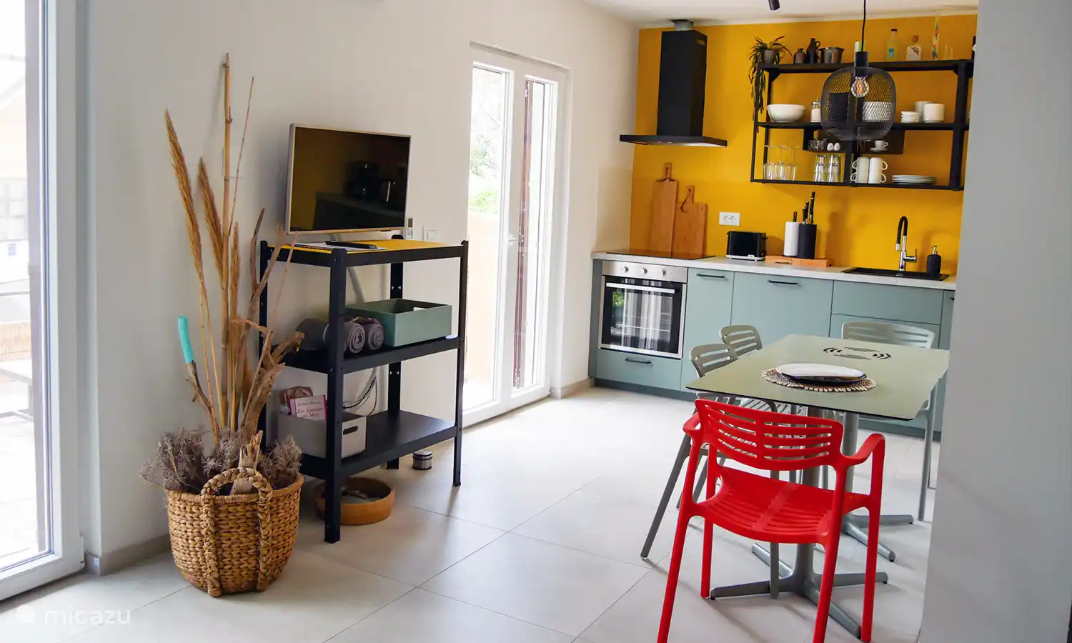  Direkt am Meer ❯ sunset in Kroatien, Dalmatien, Mimice - Appartement