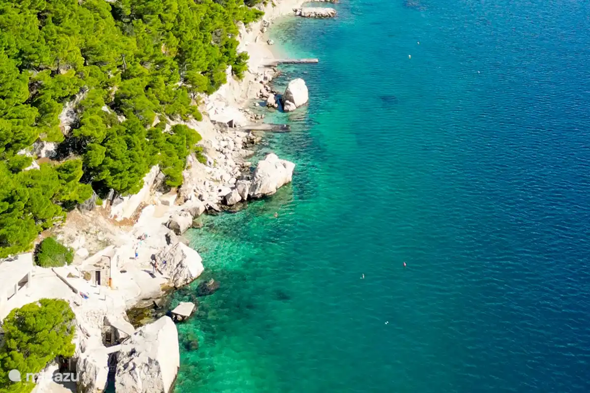  Direkt am Meer ❯ sunset in Kroatien, Dalmatien, Mimice - Appartement