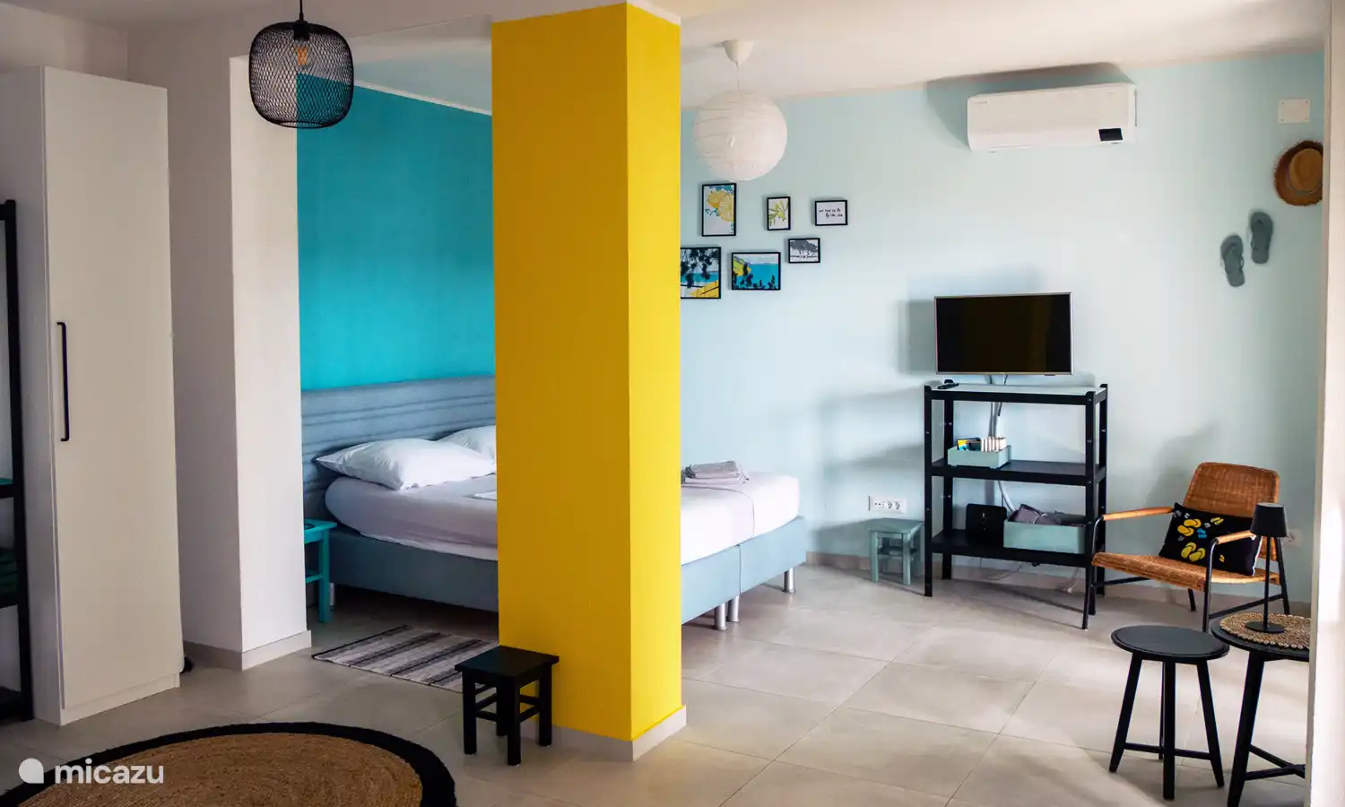 Wohn- und Schlafbereich