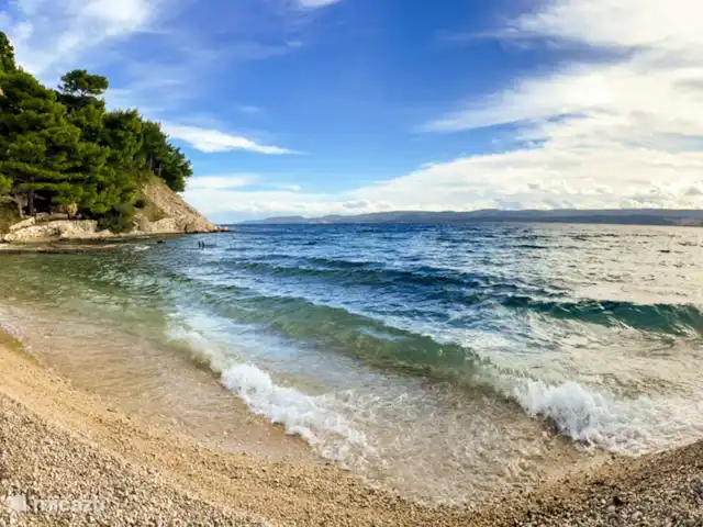 Location de Vacances Croatie, Dalmatie, Mimice, studio - Front de mer ❯ studio F De nombreuses plages ont reçu le drapeau bleu – un signe de leur qualité et de leur propreté particulières, typiques de la Dalmatie et de Marušici.