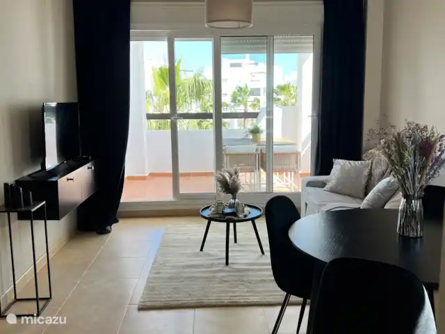 La Casa para disfrutar la vida  huren in Spanje, Costa Cálida, Torre Pacheco - appartement Woonkamer met toegang tot het terras