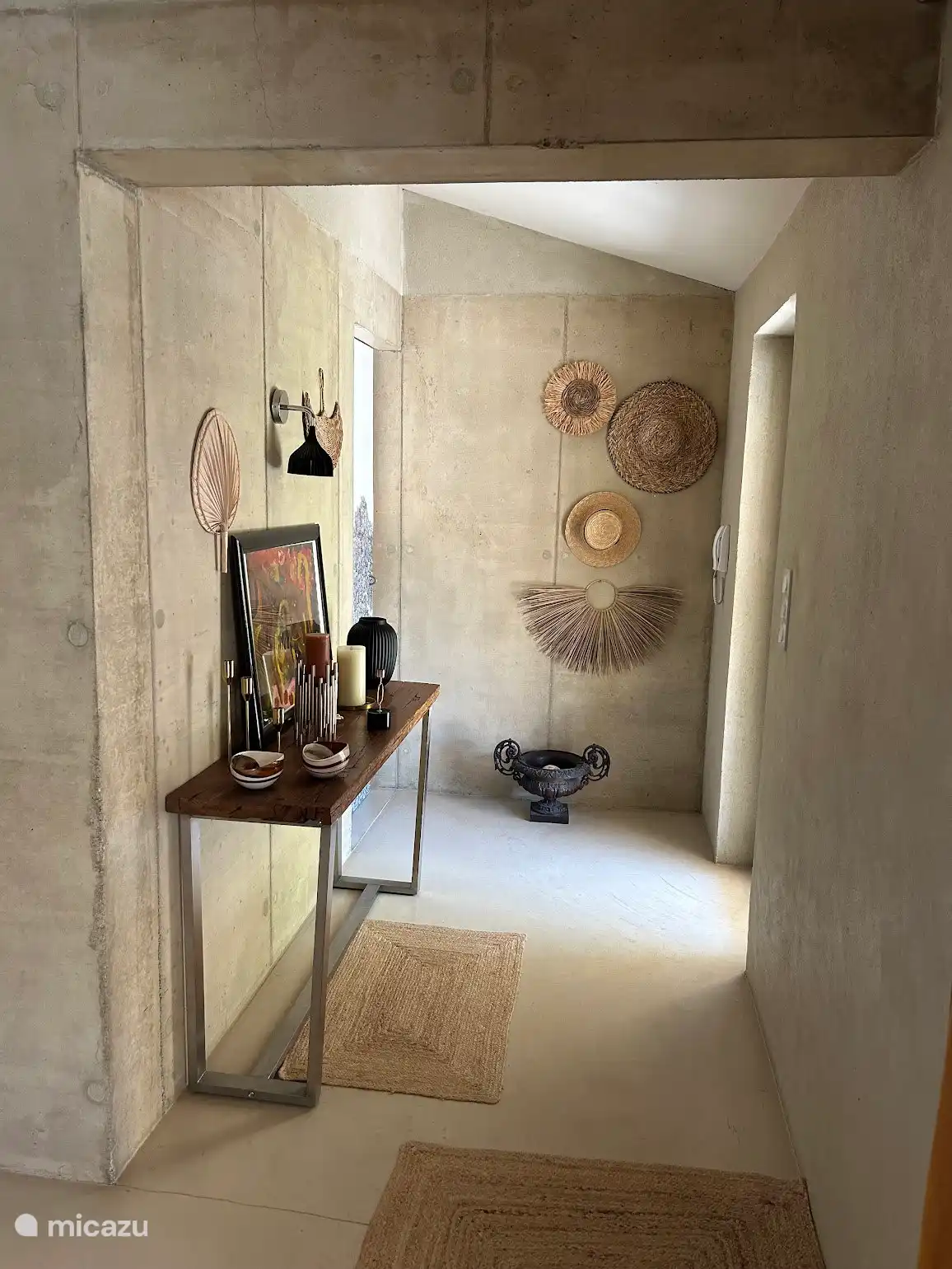 Entrance to the house