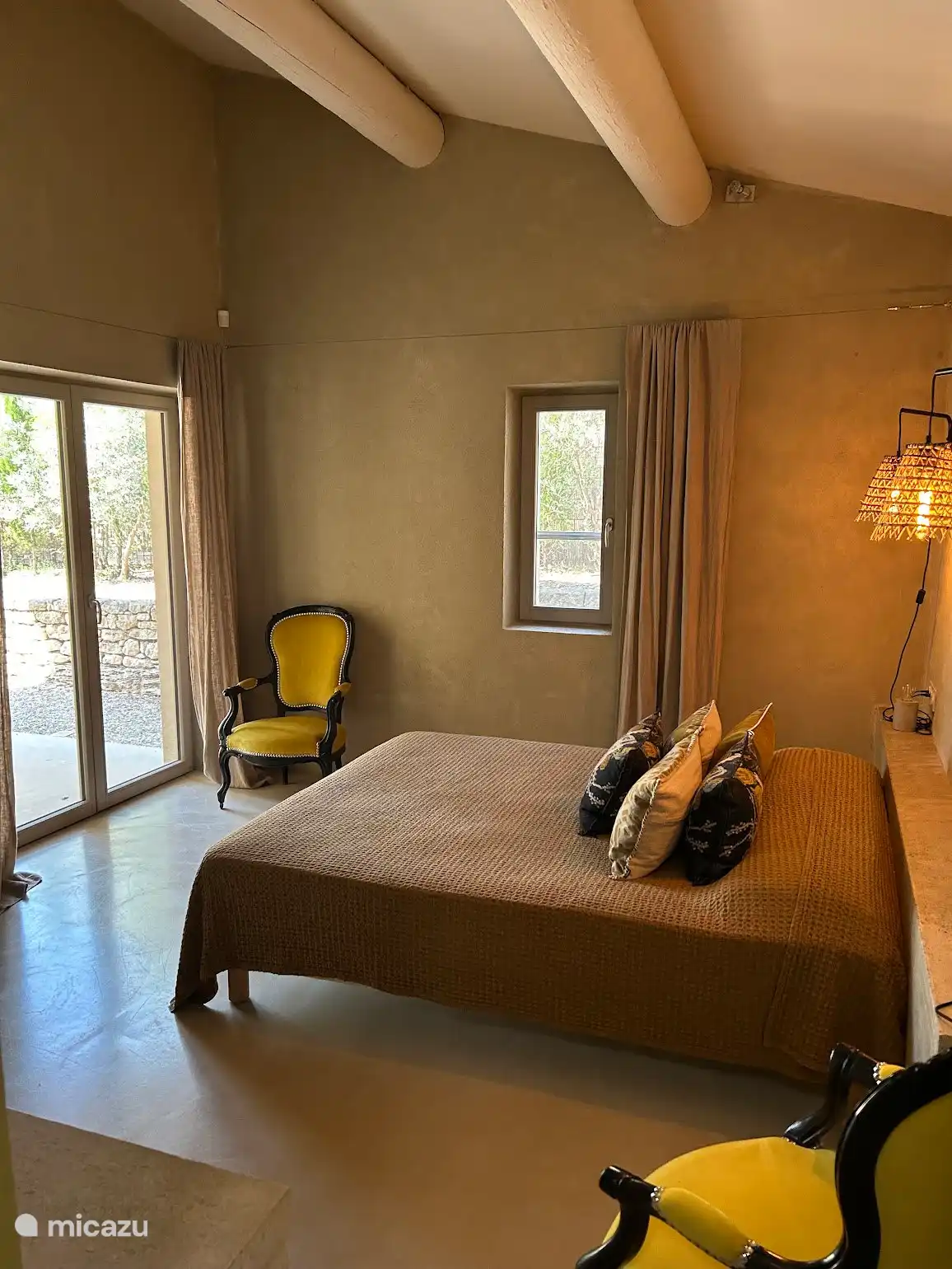 Master bedroom of the house