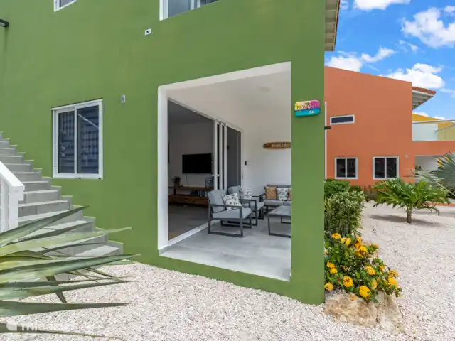 Bon Azul 5A en Curazao, Bandabou (oeste), Westpunt - casa vacacional Casa característica en un entorno verde. Perfecto para los amantes de la naturaleza.