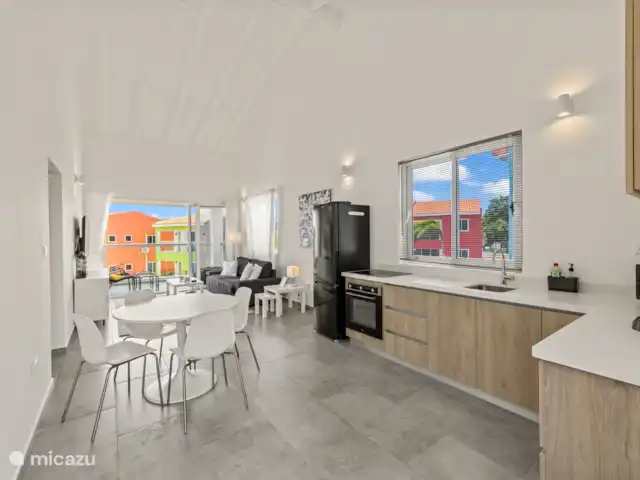 Punta Azul Ocean Resort 5B | Curaçao, Banda Abou (ouest), Westpunt - maison de vacances Cuisine avec des appareils électroménagers de haute qualité.