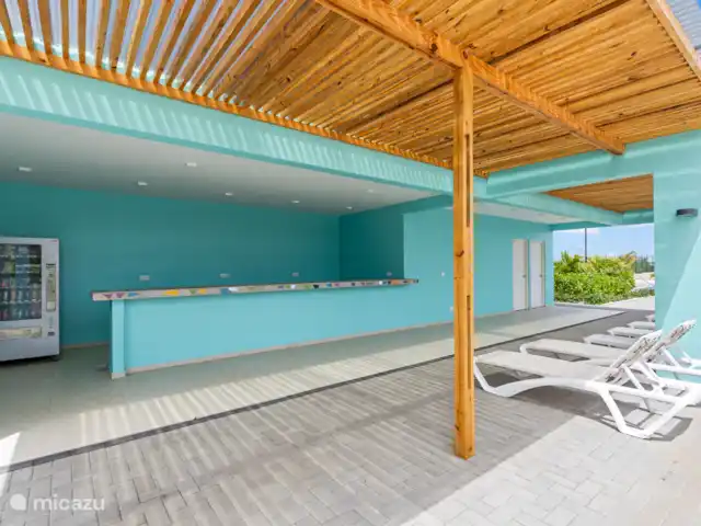 Punta Azul Ocean Resort 6A | Curaçao, Banda Abou (ouest), Westpunt - maison de vacances Pool house élégant juste à côté de la piscine - idéal pour l’ombre, la détente et plus de commodité.