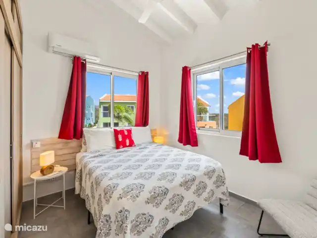 Seabreeze 10B - Punta Azul Ocean Re | Curaçao, Banda Abou (ouest), Westpunt - maison de vacances Chambre double spacieuse avec beaucoup de lumière naturelle - un endroit calme pour se détendre.
