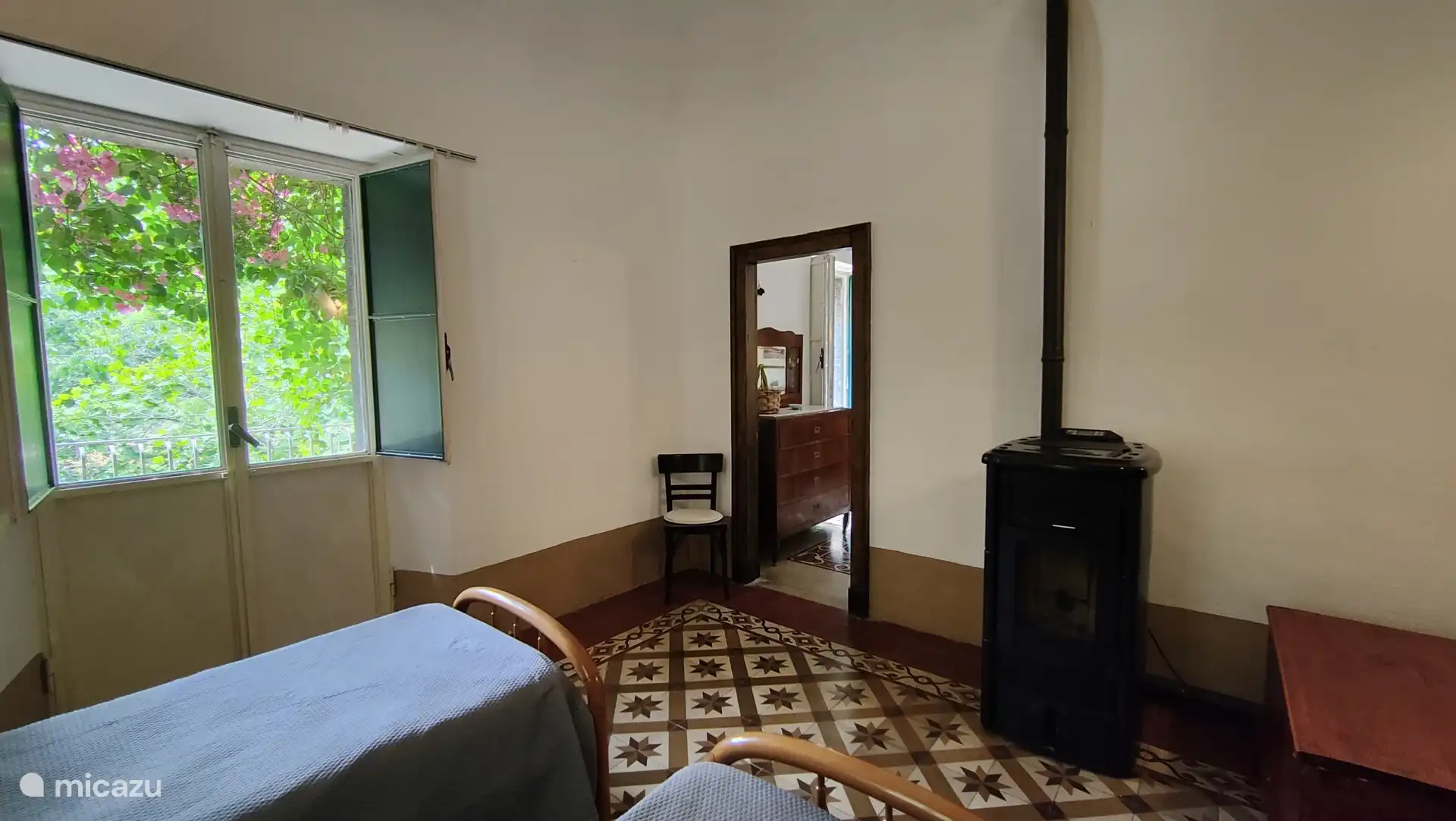 zweites Schlafzimmer Villa Milleduci