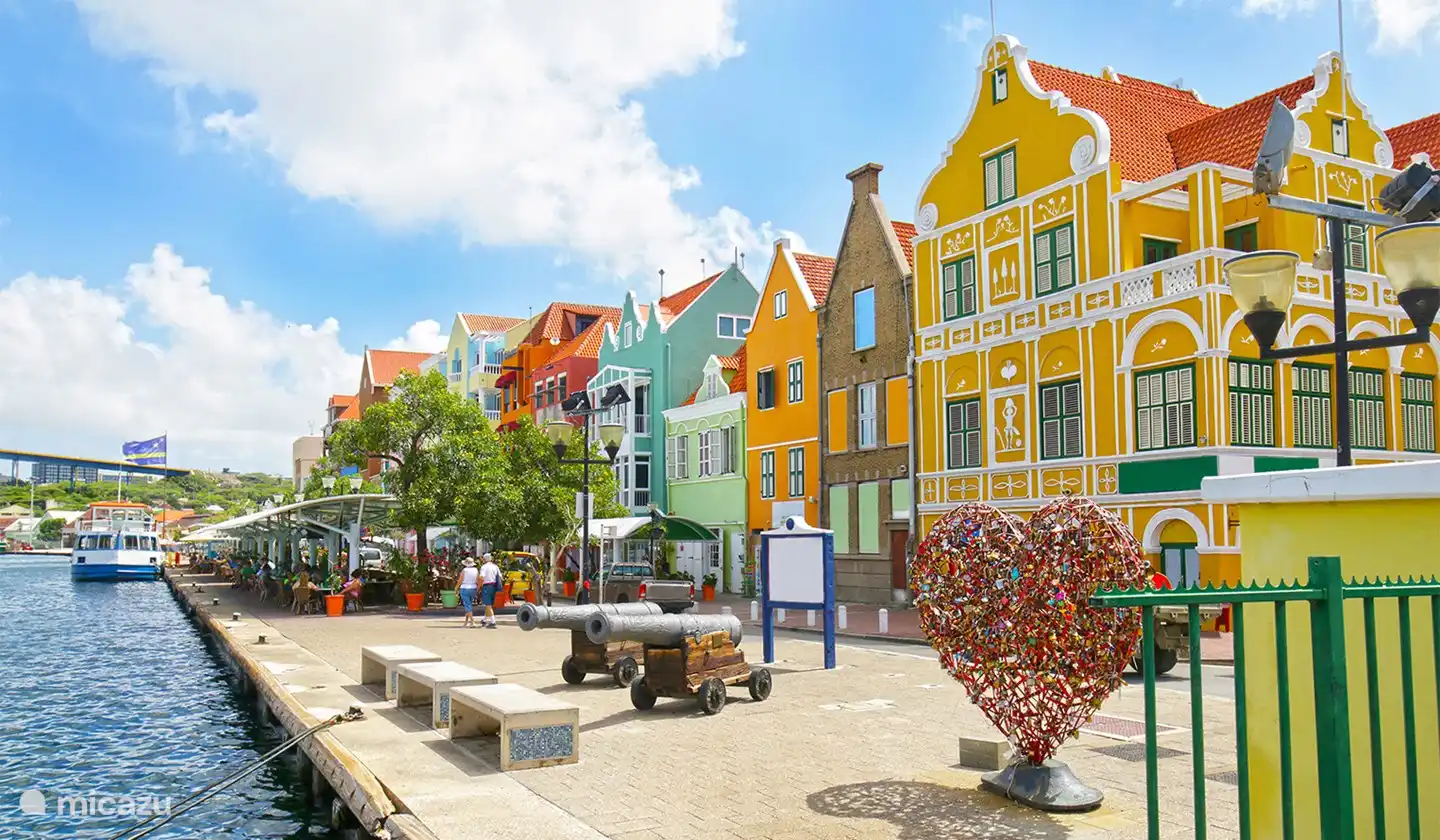 Willemstad with its world-famous colored buildings