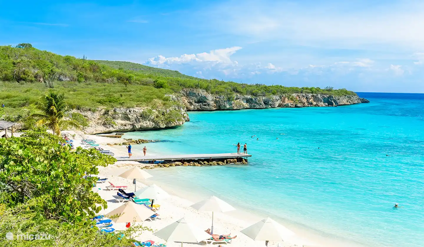 Playa Porto Mari is located near Sint Willibrordus. A short drive from the villa, but worth it! 