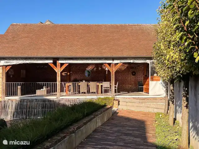 Hof Der Heerlijckheid | Belgique, Limbourg, Tongres-Looz - maison de vacances Terrasse couverte
