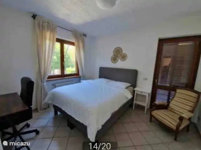 Casa Graglia | Italie, Piémont, Graglia - maison de vacances Troisième chambre. Sommier double.