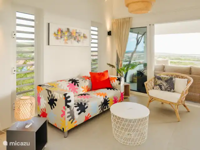 Villa Mirada Karibe avec piscine | Curaçao, Banda Abou (ouest), Fontein - villa Le salon