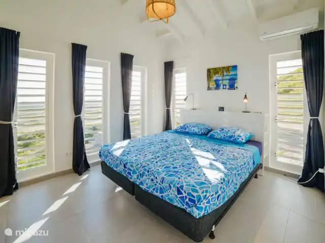 Villa Mirada Karibe avec piscine | Curaçao, Banda Abou (ouest), Fontein - villa Chambre 1