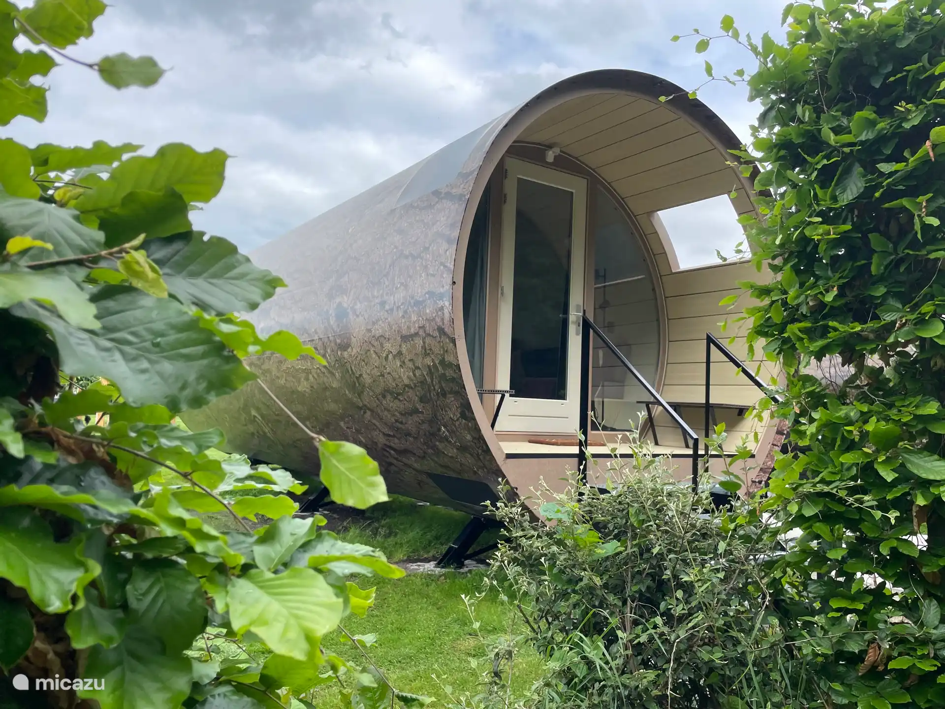 tiny house huren in Meppel, Drenthe, Nederland -  Eco-lodge, slow living by nature