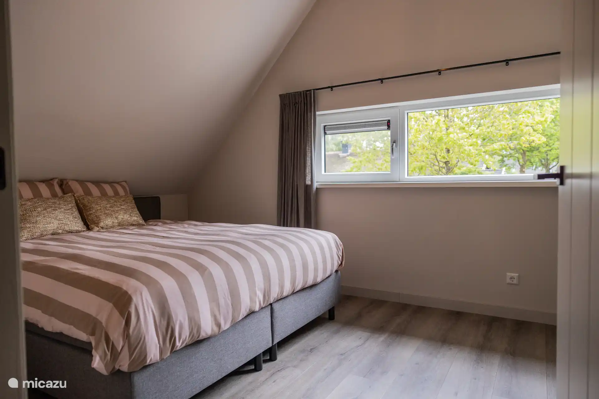 2-Personen-Schlafzimmer im Obergeschoss