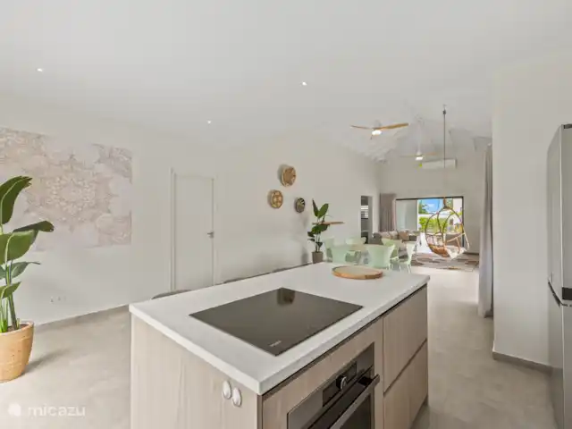 Elisabeth Resort en Mambo Beach en Curazao, Banda Arriba (este), Bapor Kibra - villa Espacio habitable abierto, acogedor para estar en contacto entre sí.