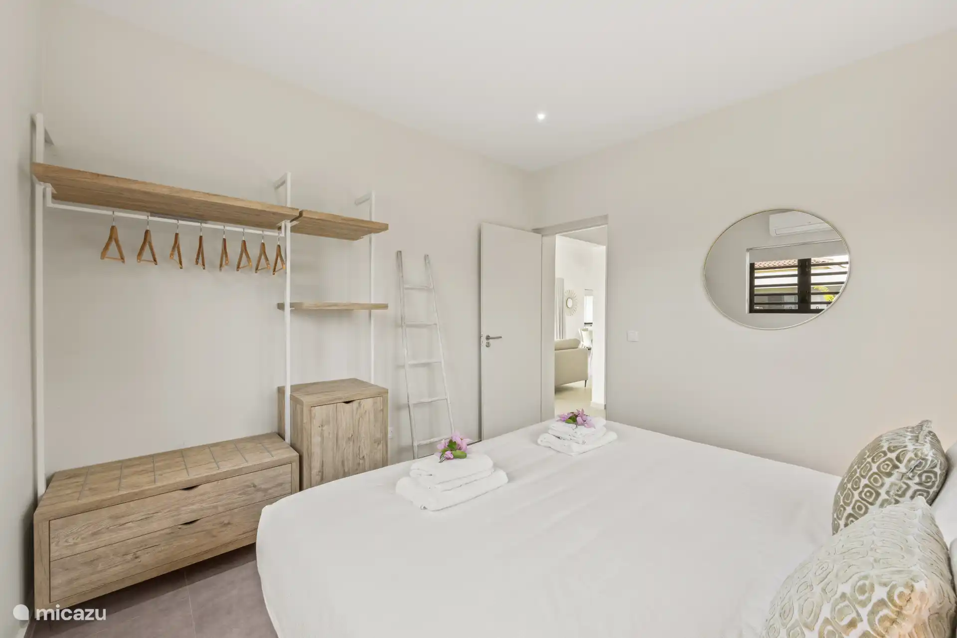 Gästezimmer, insgesamt können 6 Personen übernachten.