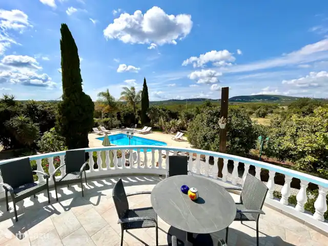 “Connosco Resort” 3-ka. Ricardo huren in Portugal, Algarve, São Bartolomeu De Messines - appartement Uitzicht van het dakterras