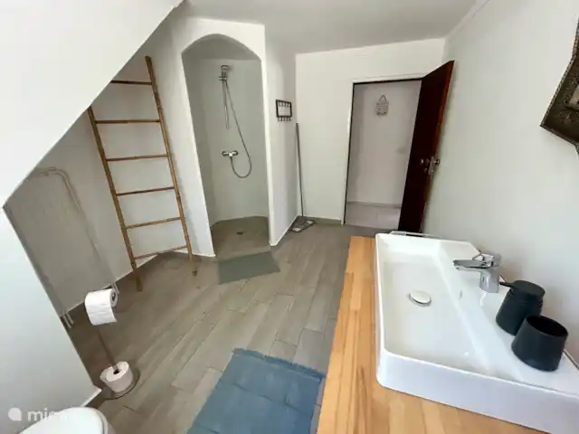 “Connosco Resort” 3-ka. Ricardo huren in Portugal, Algarve, São Bartolomeu De Messines - appartement Badkamer 1
(Bij overwinteraars staat hier ook nog een wasmachine voor de langverblijf-gasten)