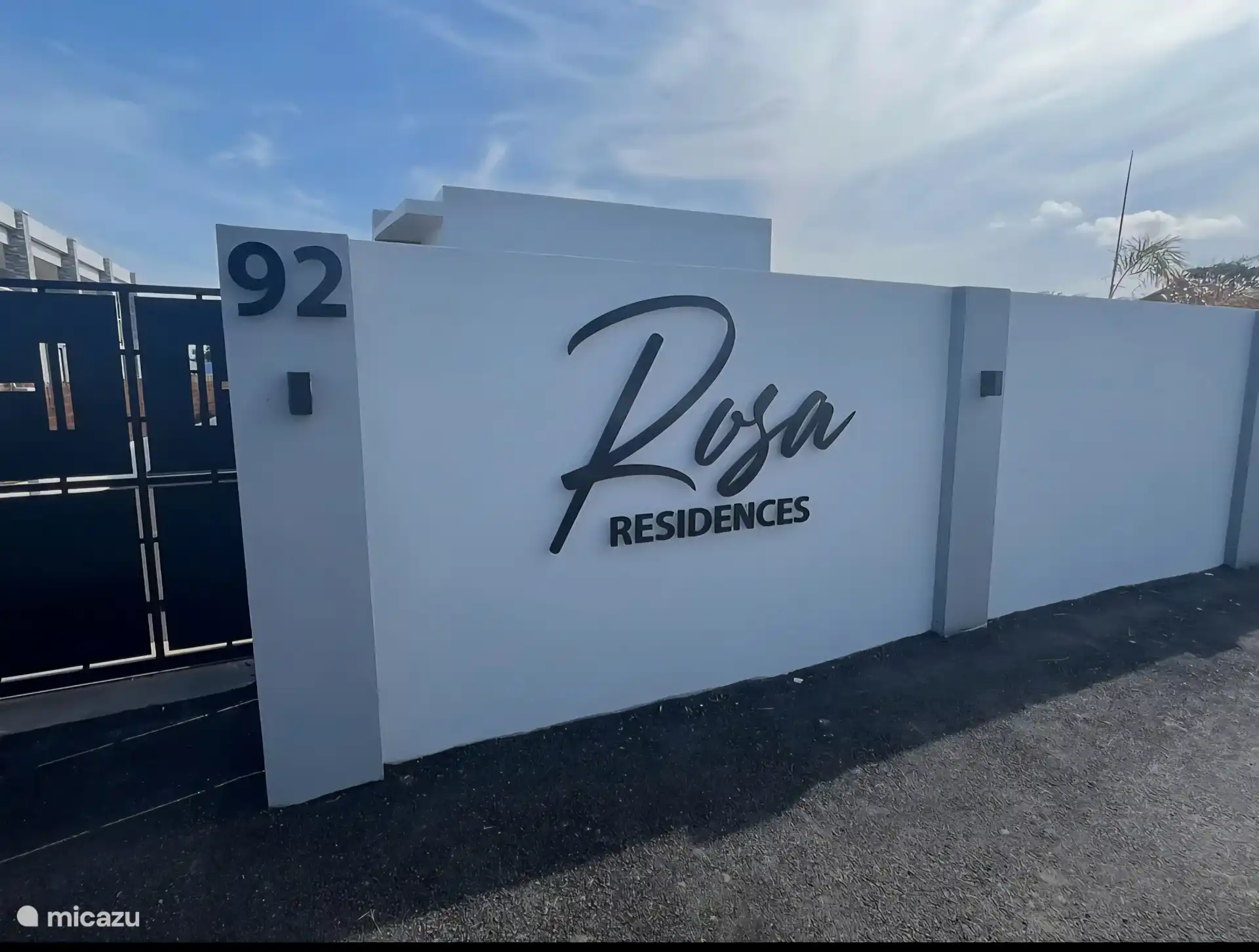 Rosa Residences is a small-scale secure resort with gated parking.