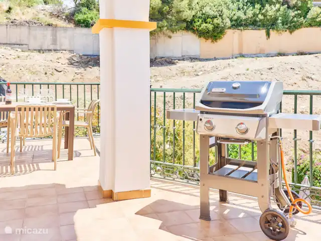 Location de Vacances Espagne, Andalousie, Frigiliana, villa - JA01 Villa Tomasina Frigiliana Barbecue