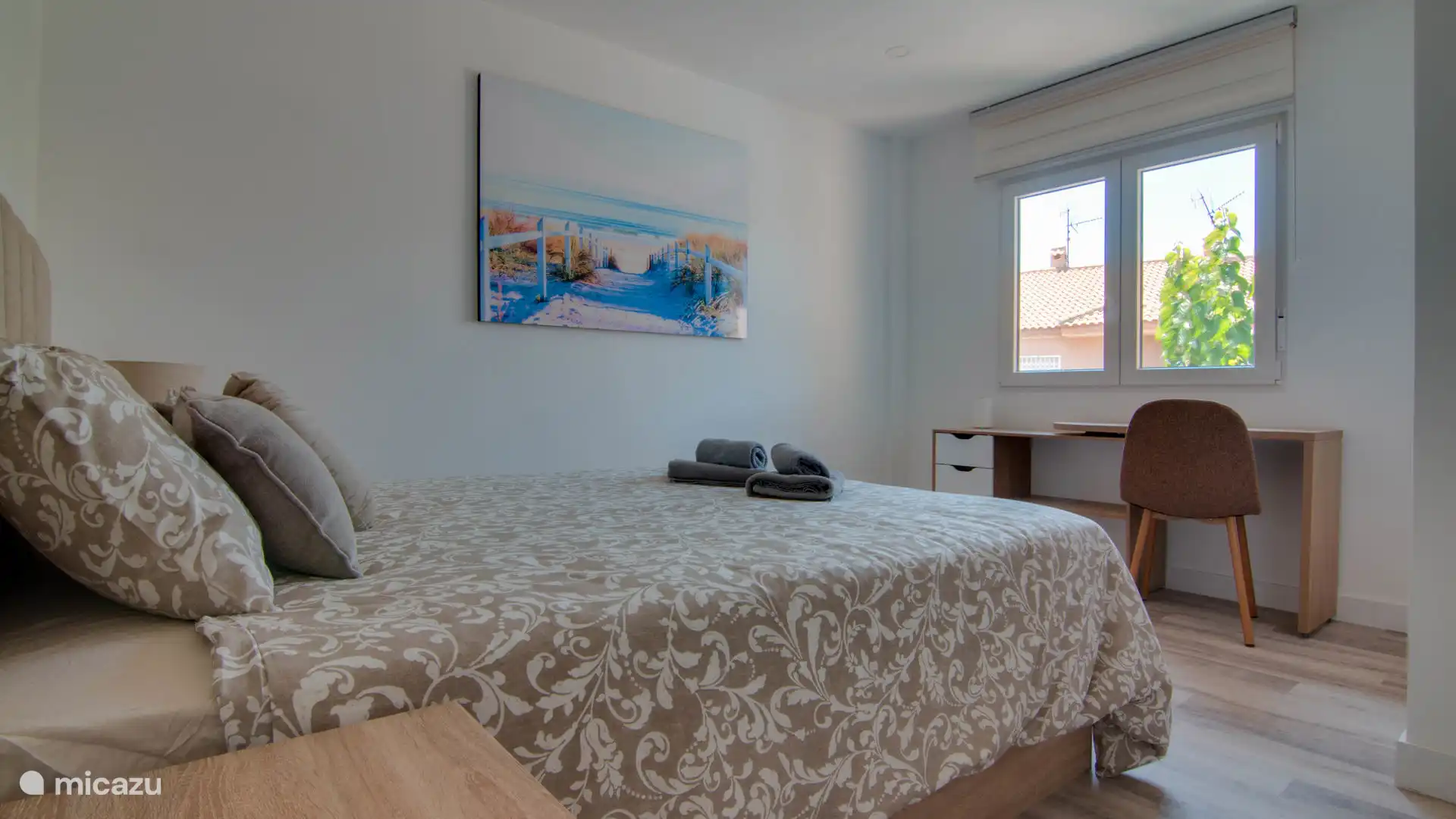 Schlafzimmer im hinteren Teil des 2. Stocks