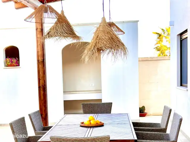 Location de Vacances Italie, Pouilles (Puglia), Manduria, villa - Villa Afrodite Patio