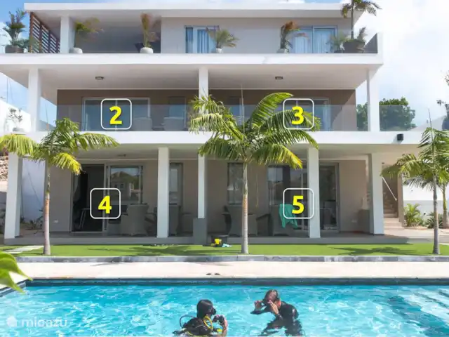 Appartement privé de luxe + piscine #2 | Curaçao, Banda Ariba (est), Vista Royal - appartement