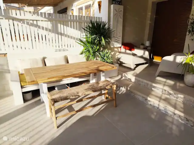 Casa Olivier en España, Costa Cálida, Lo Pagán - casa vacacional Terraza cubierta