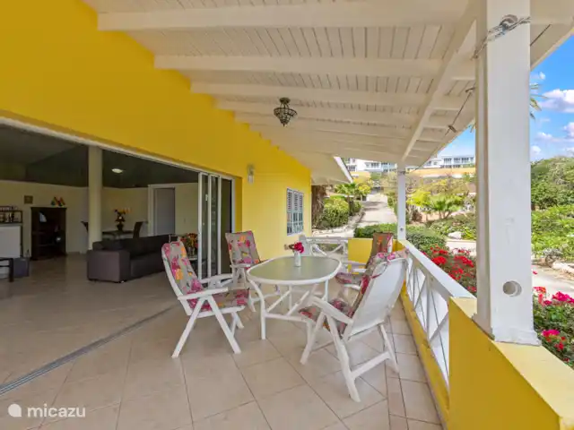 Location de Vacances Curaçao, Curaçao-Centre, Piscadera, maison de vacances - Casa Bella Vista Porche 2, excellente position du vent