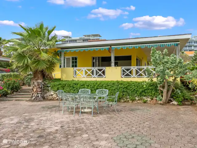 Location de Vacances Curaçao, Curaçao-Centre, Piscadera, maison de vacances - Casa Bella Vista bungalow, côté mer avec carré