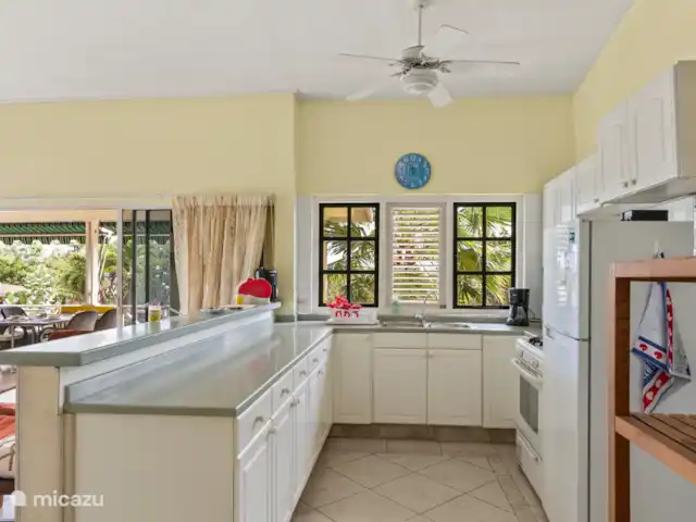 Location de Vacances Curaçao, Curaçao-Centre, Piscadera, maison de vacances - Casa Bella Vista cuisine