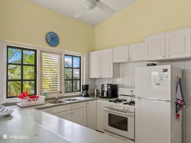 Location de Vacances Curaçao, Curaçao-Centre, Piscadera, maison de vacances - Casa Bella Vista cuisine