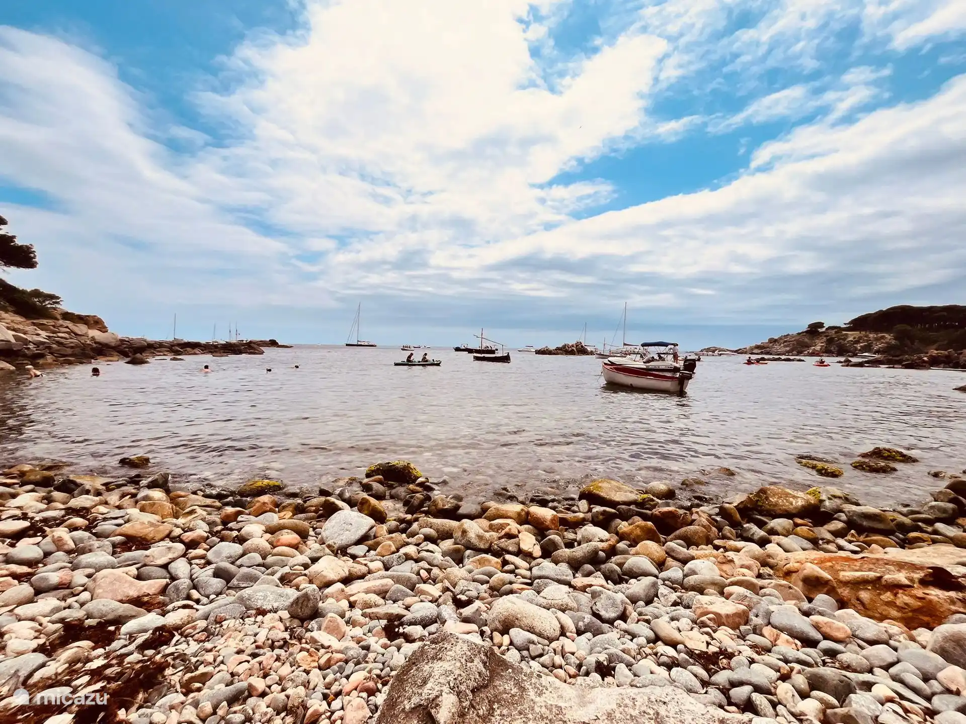 Seesternbeobachtung in Cala s'Alguer