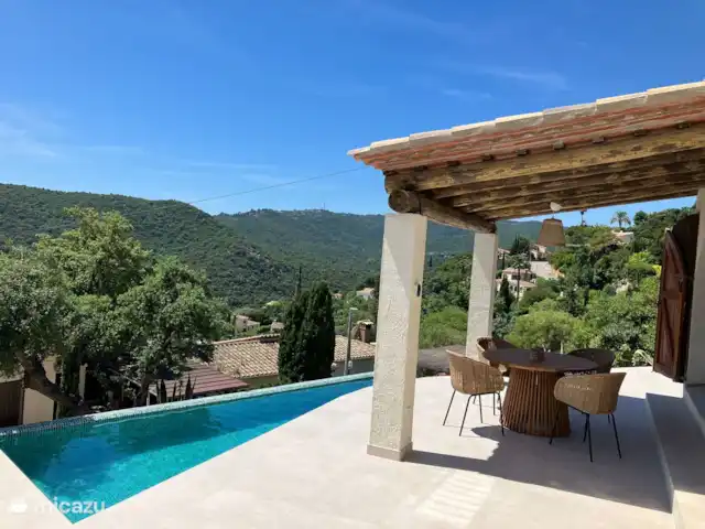 Villa Vista del Paradis (vue mer) | Espagne, Costa Brava, Calonge - villa Véranda à la cuisine