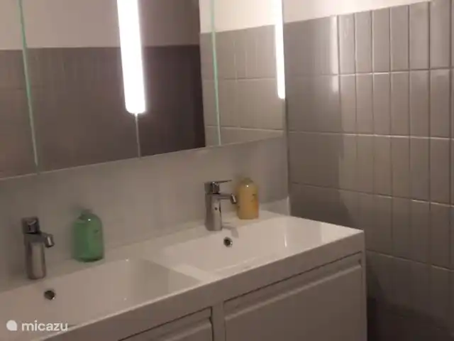 Le Petit Catelan | France, Isère, Le Bourg-d'Oisans - chalet Salle de bain au premier étage