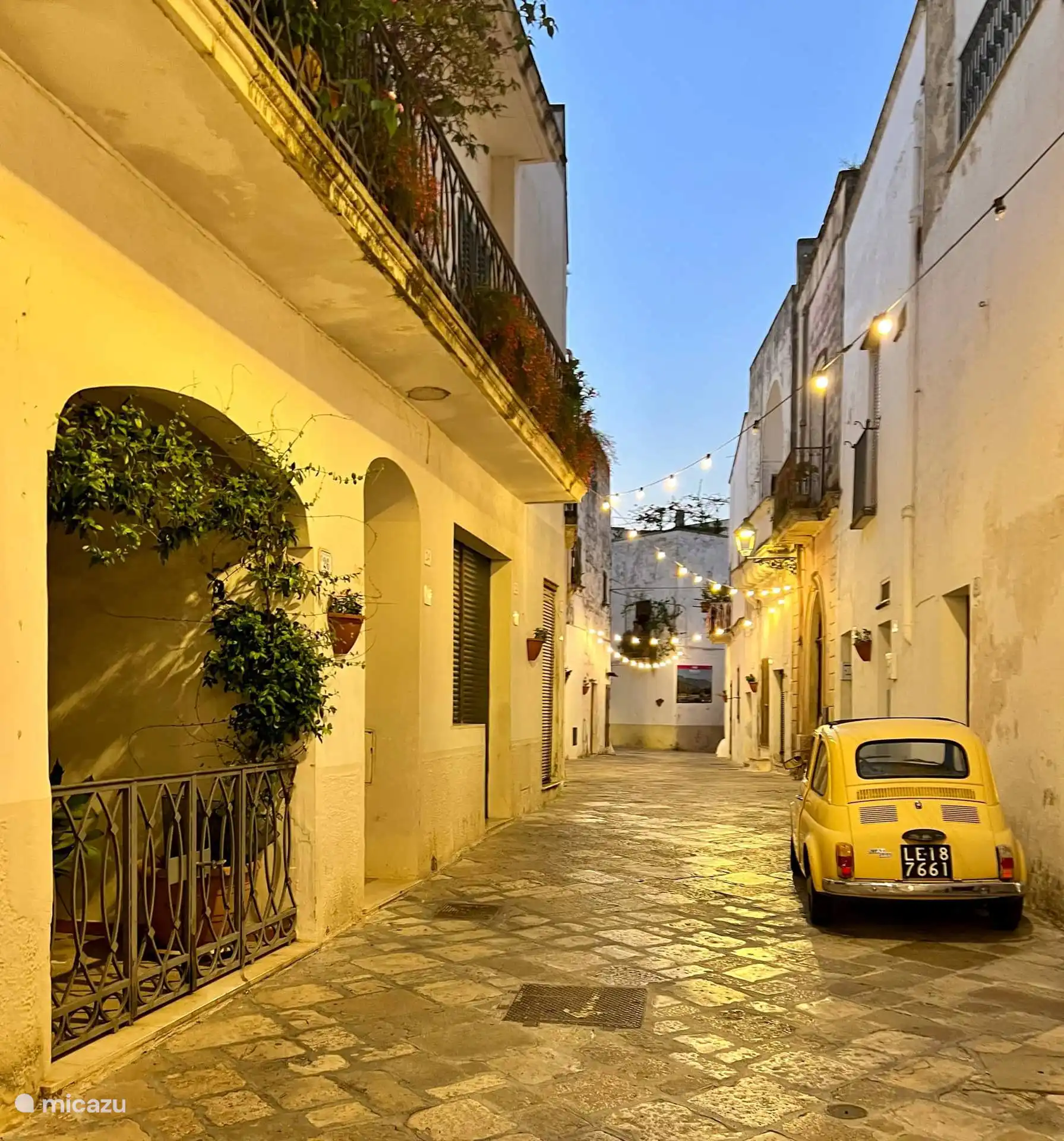 Straße von Specchia