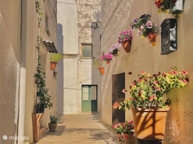 Villa Casa Karina Sol & Piscina & Relax en Italia, Apulia, Specchia - villa calle de Specchia