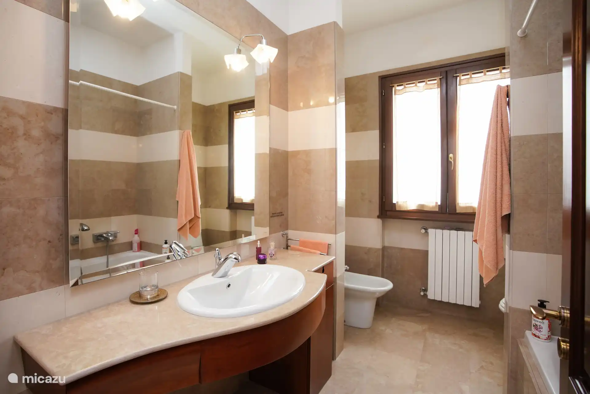 Badezimmer des Einzelzimmers