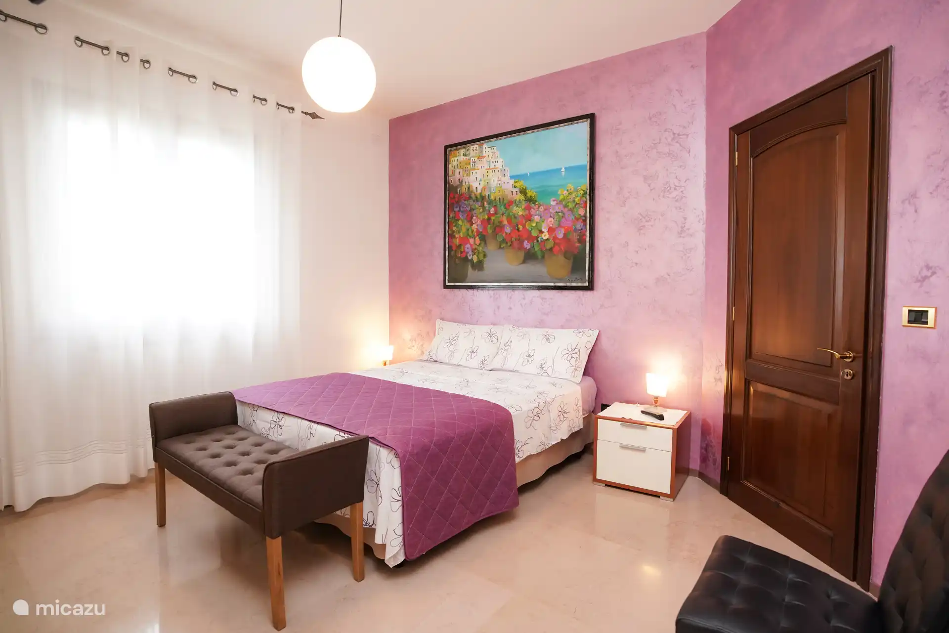 Doppelzimmer ( 2 Einzelbetten ODER 1 Kingsize-Bett je nach Maß) Erdgeschoss