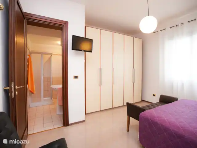 Villa Casa Karina Sol & Piscina & Relax en Italia, Apulia, Specchia - villa Habitación doble (2 camas individuales O 1 cama king size previa según correspondencia) Planta Baja