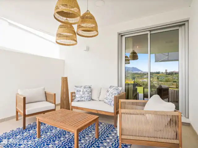 CasaFlora | Espagne, Costa del Sol, Estepona - appartement Terrasse/coin salon