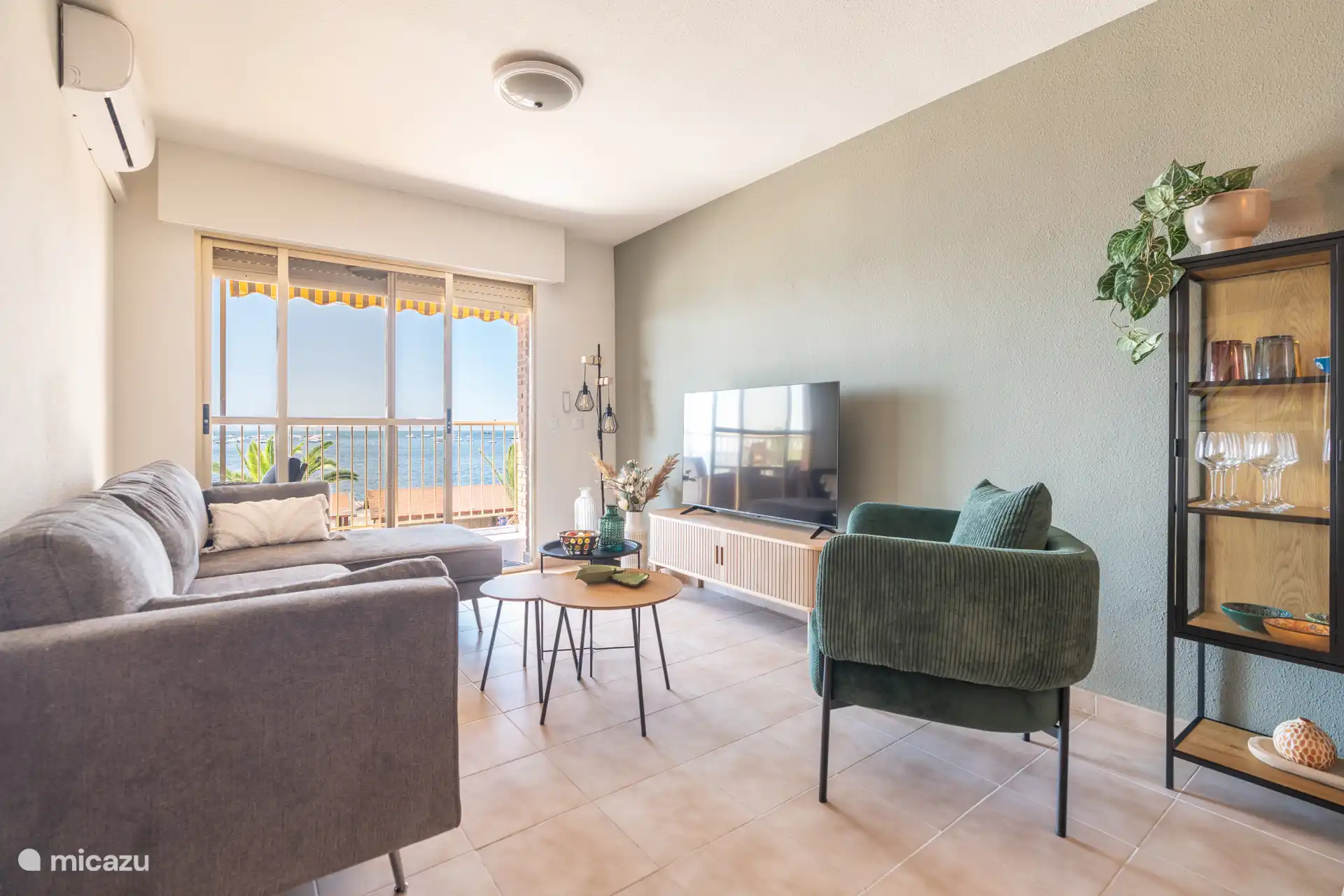 Aufwachen mit Blick auf das Meer in Spanien, Costa Cálida, Lo Pagán - appartement