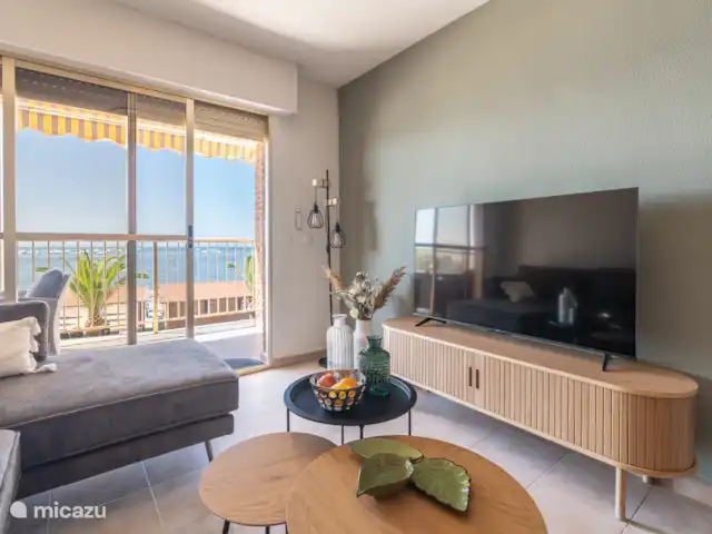 Se réveiller avec vue sur la mer | Espagne, Costa Cálida, Lo Pagán - appartement Salon